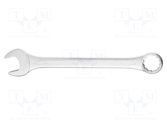 Wrench; combination spanner; 36mm; Chrom-vanadium steel; L: 410mm