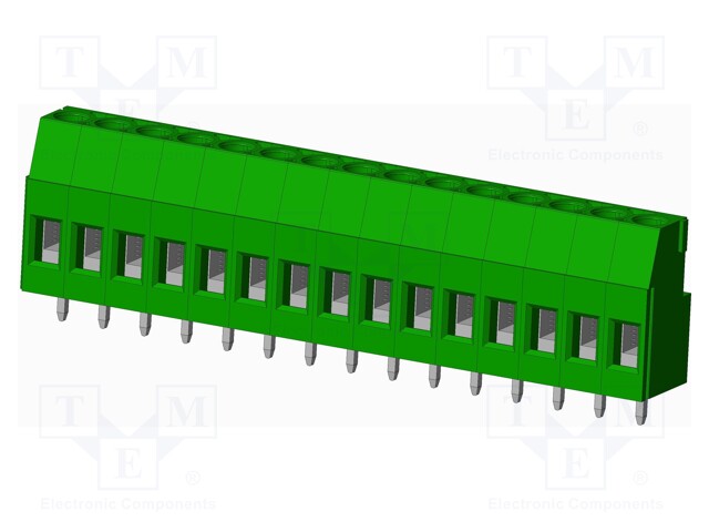Connector: PCB terminal block; terminal; Plating: tinned; on PCBs