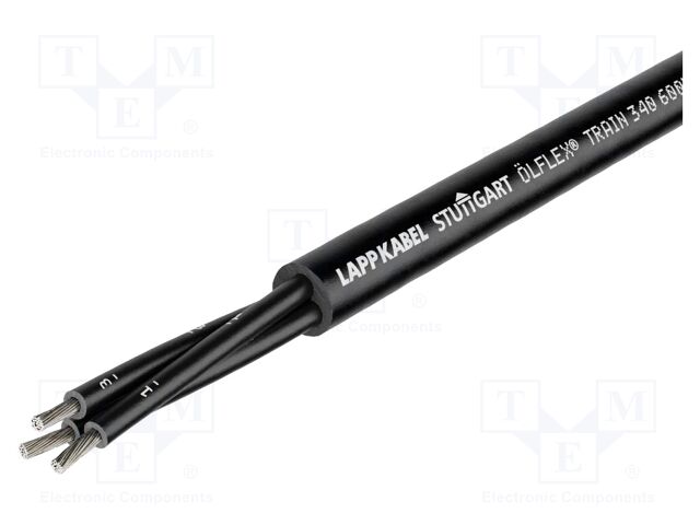 Wire; ÖLFLEX® TRAIN 340 600V; 9x1mm2; unshielded; 600V,1kV; Cu