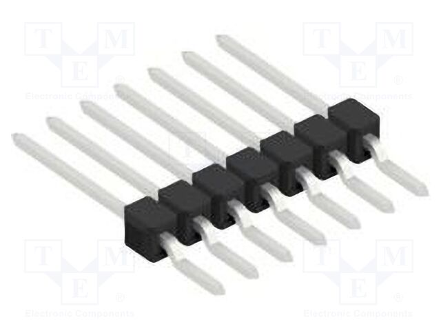 Connector: pin strips; pin header; male; PIN: 7; 2.54mm; SMT; 1x7
