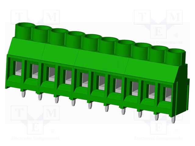Connector: PCB terminal block; terminal; Plating: tinned; on PCBs