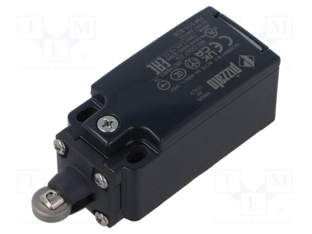 Limit switch; steel roller Ø12mm,with lubrication possible