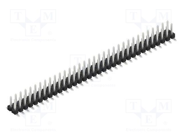 Connector: pin strips; pin header; male; PIN: 66; 2.54mm; SMT; 2x33