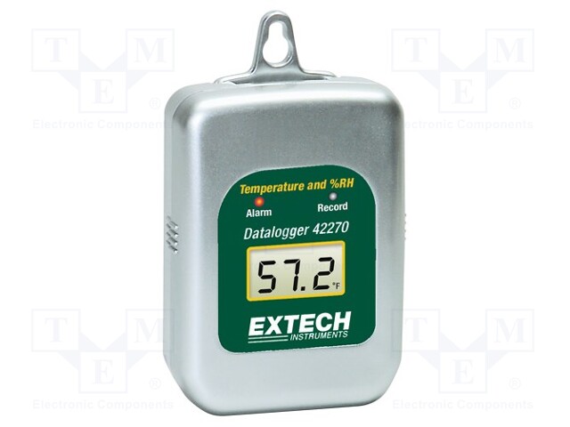 Logger: temperature and humidity; LCD 3 digits; -40÷85°C