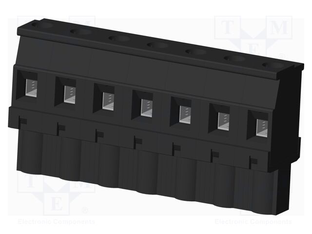 Connector: pluggable terminal block; plug; female; angled 90°