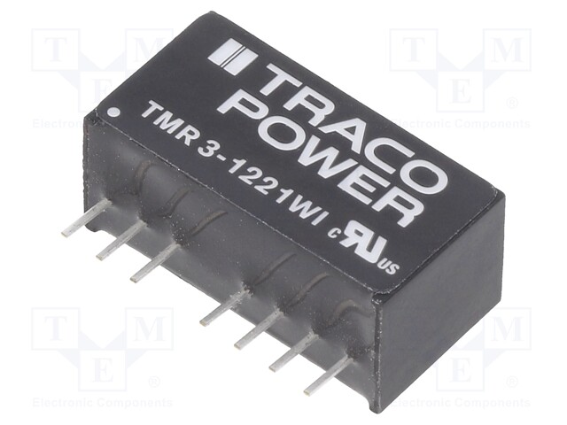 Converter: DC/DC; 3W; Uin: 4.5÷18V; Uout: 5VDC; Uout2: -5VDC; SIP8