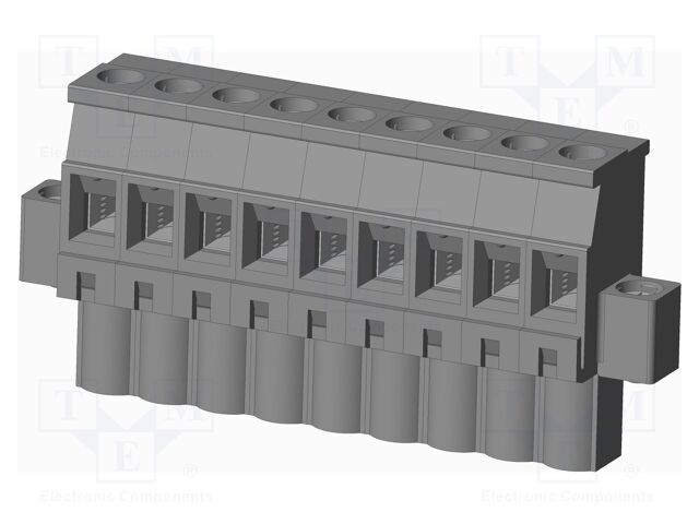 Connector: pluggable terminal block; plug; female; angled 90°