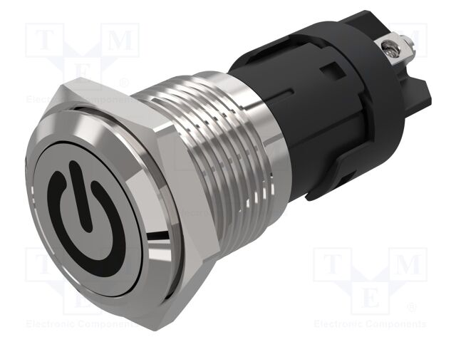 Switch: vandal resistant; Pos: 2; SPDT; 3A/240VAC; 3A/240VDC; ON-ON