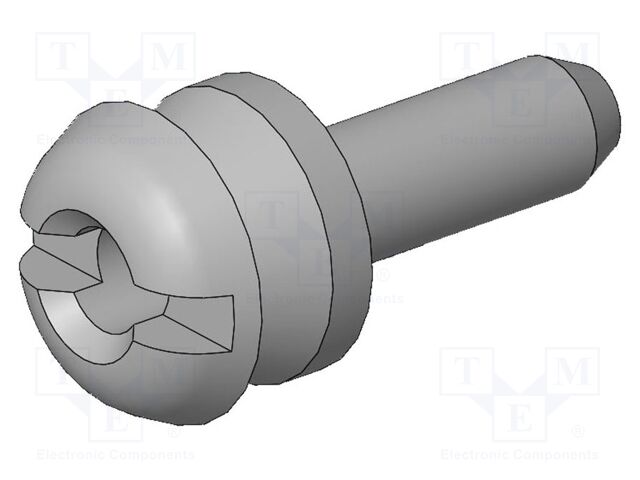 Threaded head screw