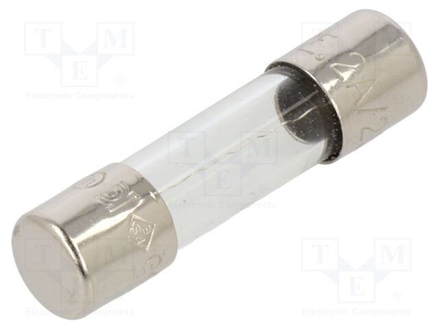 Fuse: fuse; 2A; 250VAC; quick blow; glass; 5.2x20mm; holders; 235
