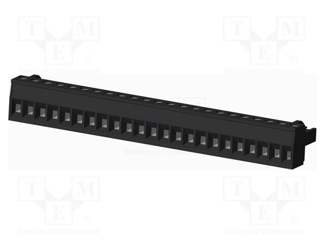 Connector: pluggable terminal block; plug; female; straight; 5mm
