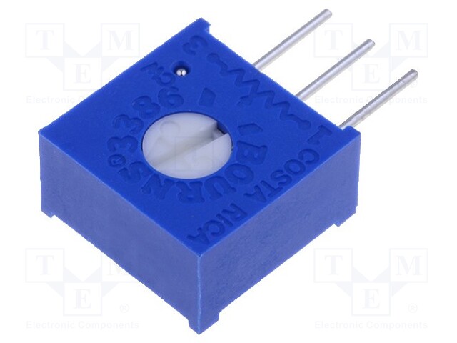 Potentiometer: mounting; single turn,vertical; 10kΩ; 500mW; ±10%