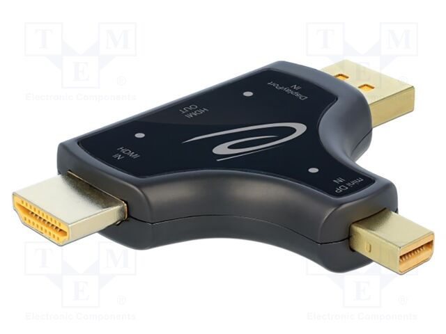 Adapter; 4K,UHD 2160p; LED status indicator; Out: HDMI socket