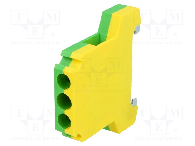Splice terminal: rail; 1.5÷10mm2; ways: 1; terminals: 2; Width: 10mm