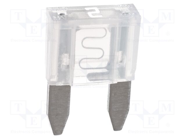 Fuse: fuse; 2A; 32VDC; automotive; 11.1mm; 11.1x3.9x17.2mm