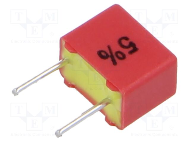 Capacitor: polypropylene; 150pF; 4.5x6x7.2mm; THT; ±5%; 5mm; 100VDC