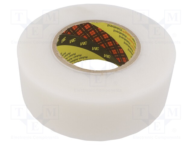 Tape: sealing; W: 50mm; L: 11m; Thk: 1mm; natural (transparent); 400%