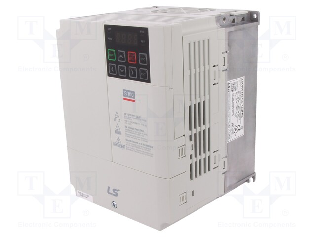 Vector inverter; Max motor power: 2.2/3.7kW; Usup: 200÷240VAC