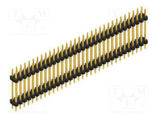 Connector: pin strips; pin header; male; PIN: 64; 2mm; THT; 2x32
