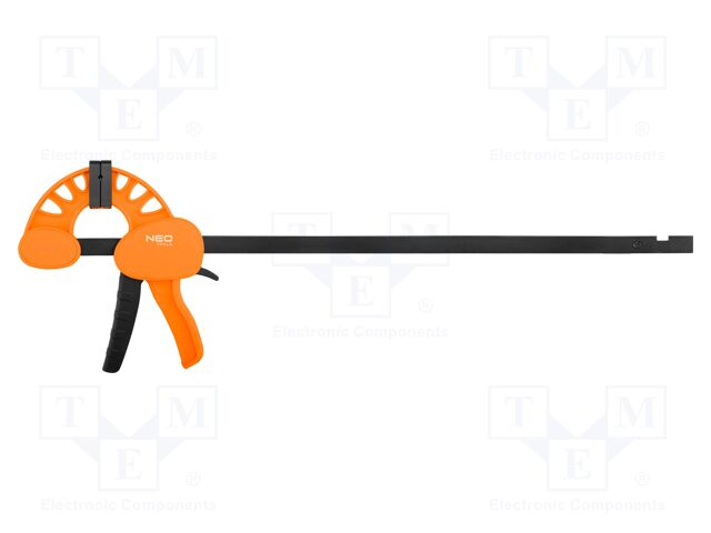 Parallel clamp; automatic; max.450mm; HEAVY DUTY