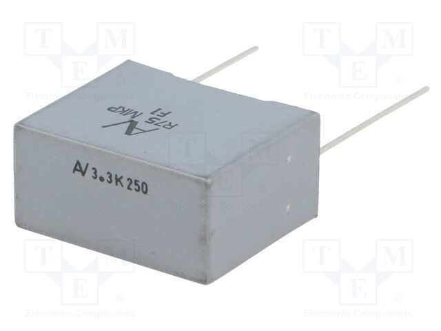 Capacitor: polypropylene; 47nF; 15mm; ±5%; 18x5x11mm; -55÷105°C