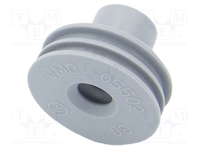 Grey; Fuse acces: gasket