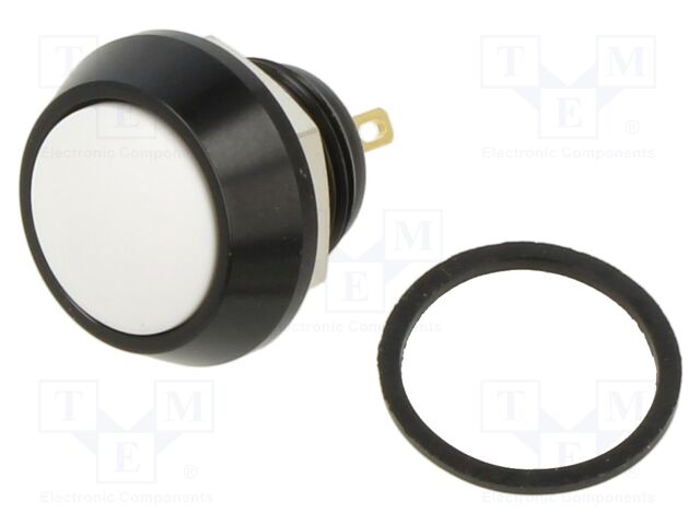 Switch: vandal resistant; Pos: 2; SPST-NO; 5A/24VDC; IP65; OFF-(ON)