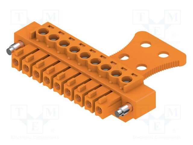 Pluggable terminal block