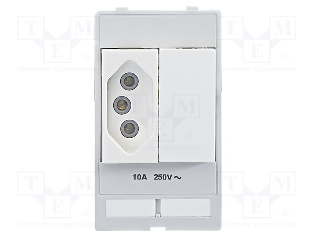 Plug socket module Brazil