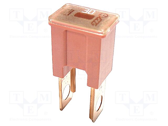 Fuse: fuse; 30A; 32VDC; automotive; 22.2mm; 22.2x15.2x45mm