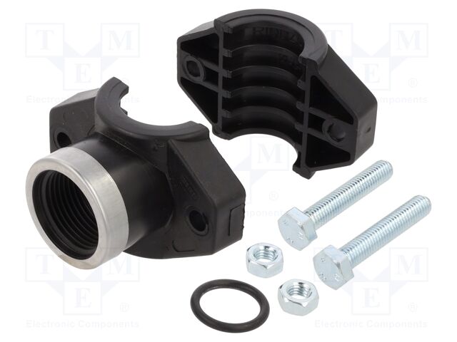 Splice terminal: clamping; for PE pipes; Plast; Medium: water