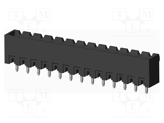 Connector: pluggable terminal block; socket; male; straight; THT