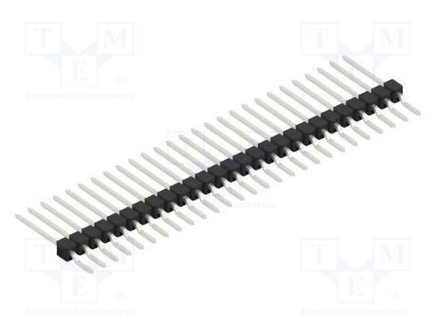 Connector: pin strips; pin header; male; PIN: 27; 2.54mm; SMT; 1x27
