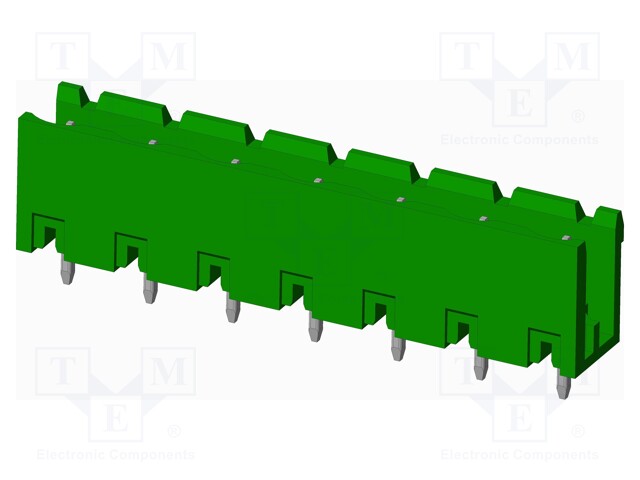 Connector: pluggable terminal block; socket; male; straight; THT