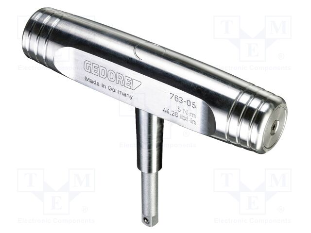 Wrench; torque; 100mm; 5Nm; Kind of socket: square; 1/4"; 6%