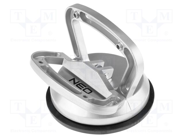 Suction lifter; glass; aluminium; 120mm; 50kg