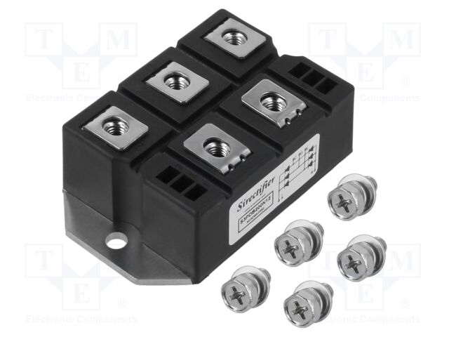 Bridge rectifier: three-phase; Urmax: 1.2kV; If: 200A; Ifsm: 2.24kA