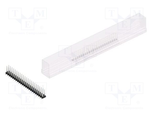 Connector: pin strips; pin header; male; PIN: 46; 2mm; SMT; 2x23