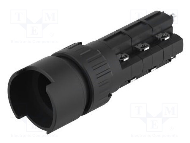 Switch: body; 16mm; Stabl.pos: 2; NC x3 + NO x3; Pos: 2; 51