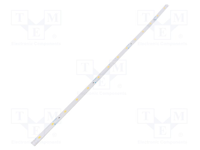 LED strip; 24V; white warm; W: 10mm; L: 480mm; CRImin: 80; 120°; D: 3mm