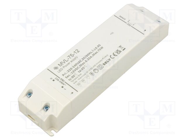 Power supply: switching; LED