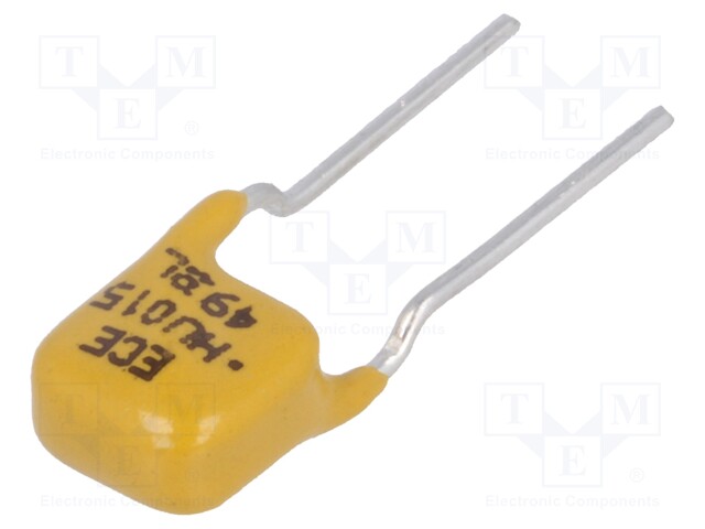 Fuse: PTC polymer; 150mA; Ø0.65x4.7mm