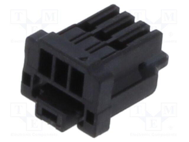 Connector: wire-board; KW30; straight; crimped; PIN: 3; female; plug