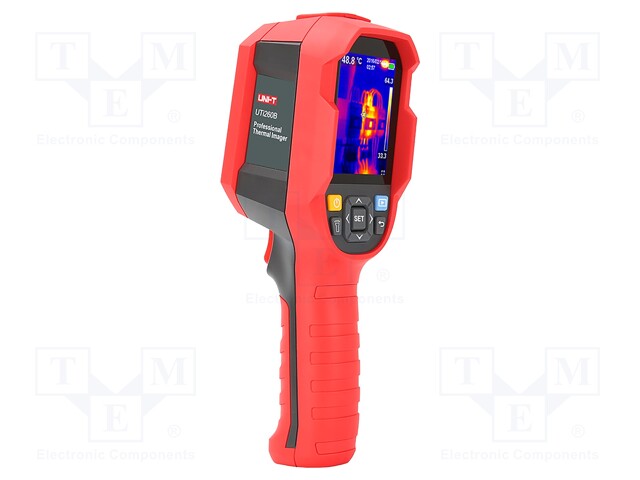 Infrared camera; LCD 2,8" (640x480),TFT; -20÷550°C; 100mK; 9Hz