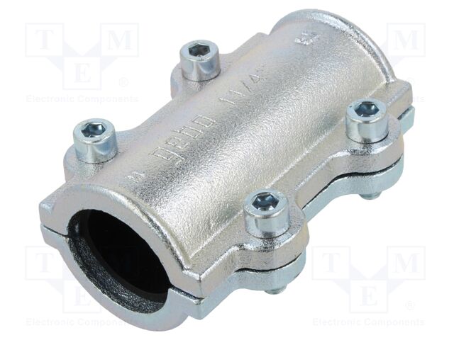 Splice terminal: fixing clamp; sealing; 10bar; cast iron; CLAMPS