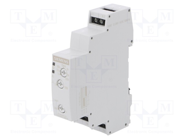 Timer; 0,05s÷100h; DPST-NO; 250VAC/3A; 12÷240VAC; 12÷240VDC; DIN