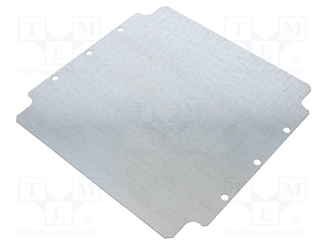 Mounting plate; steel; W: 240mm; L: 231mm; Series: EURONORD; P252612