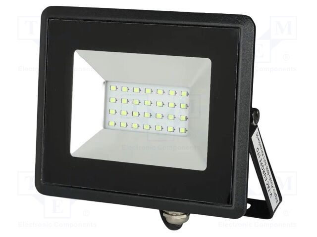 Lamp: LED flood light; 20W; 230VAC; green; 110°; 20000h; CRImin: 70