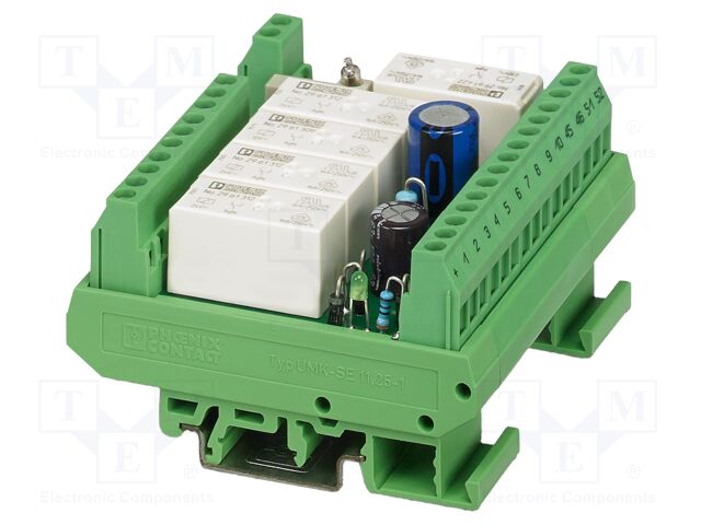 Relay: interface; Mounting: DIN