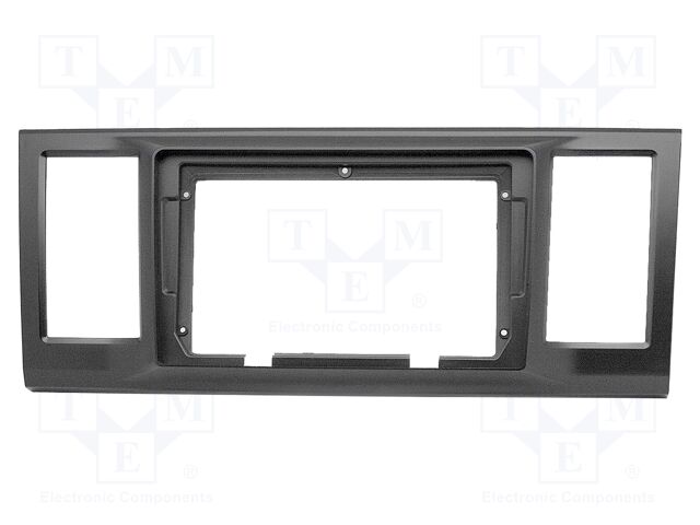 Radio frame; VW; black; 9"